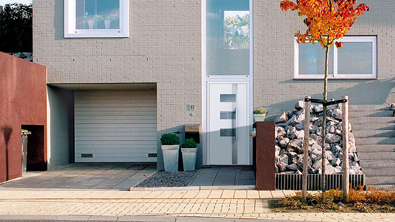 Aluminium Haustür von der Faßbender GmbH Limburg