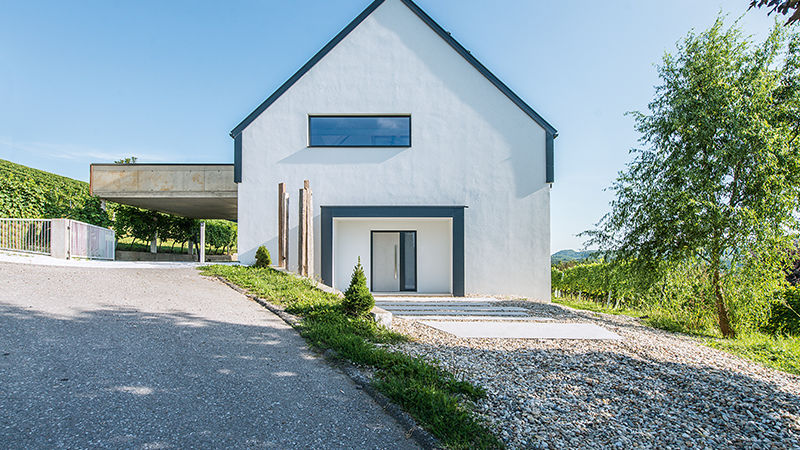 Aluminium Haustür von der Faßbender GmbH Limburg